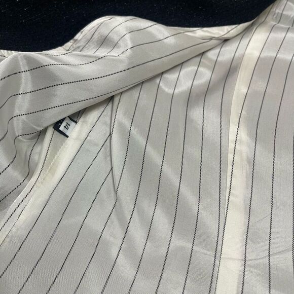 B Louise Women’s Black Wool Blend Pant Suit Pant Set Size 14 - Picture 5 of 14